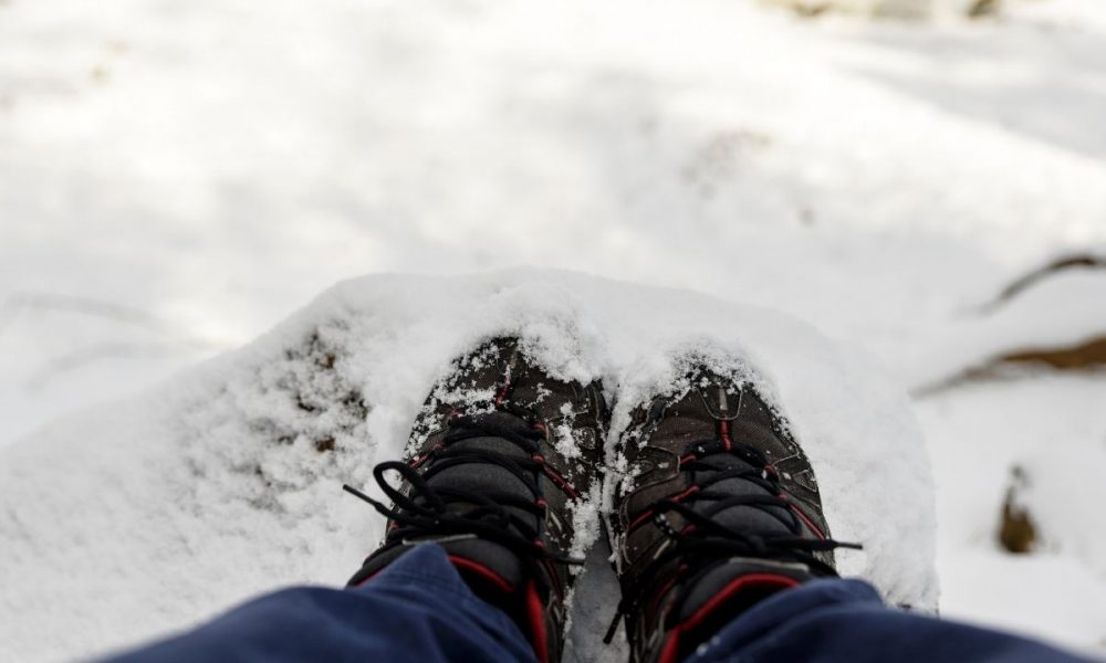 Scarpe Calzature bambina Stivali Scarponi da neve invernali da donna 