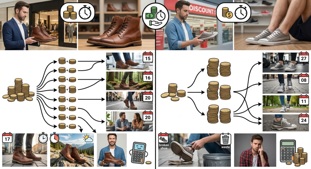 costo per utilizzo delle scarpe